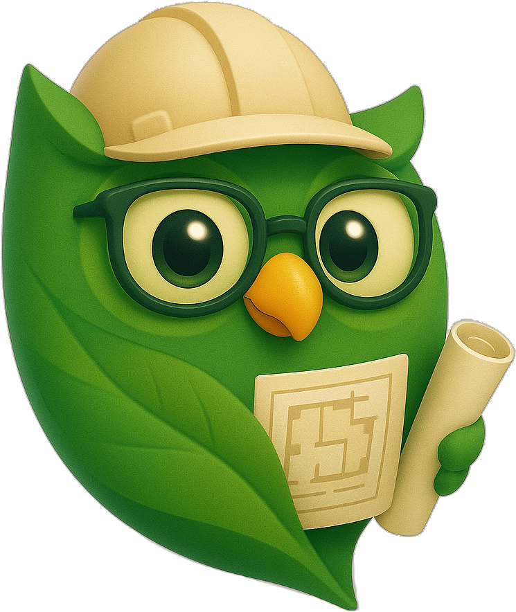 A sage owl architect building the wall of separation between interview and evaluation