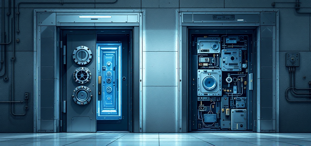 futuristic control room machinery — SageScreen