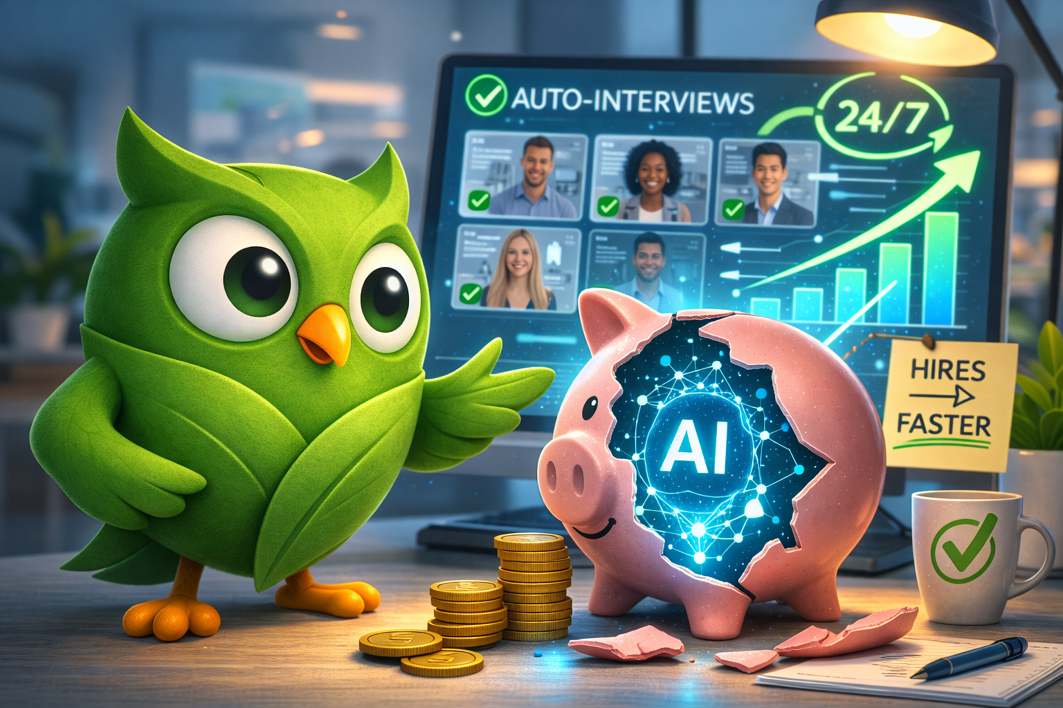 Savvy owl managing screening costs efficiently