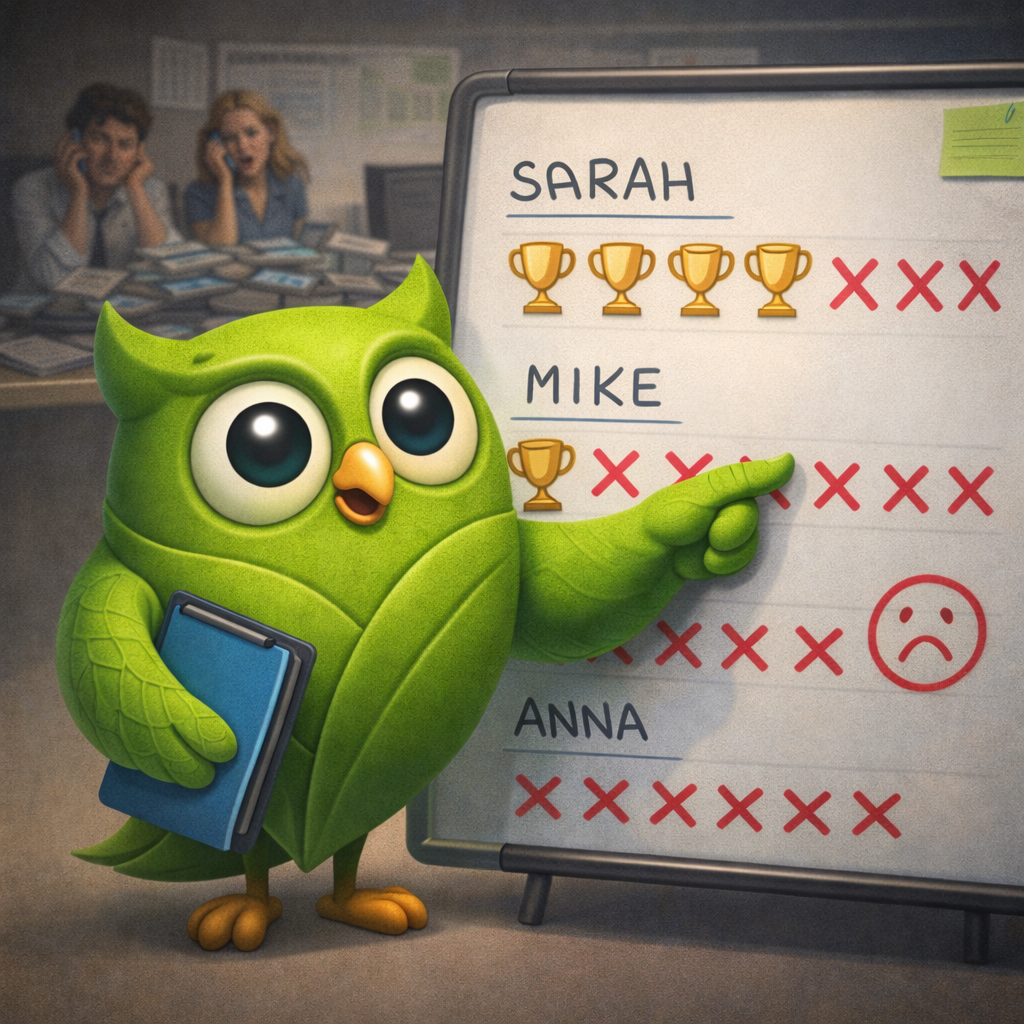 Meticulous owl reviewing candidate transcripts with care